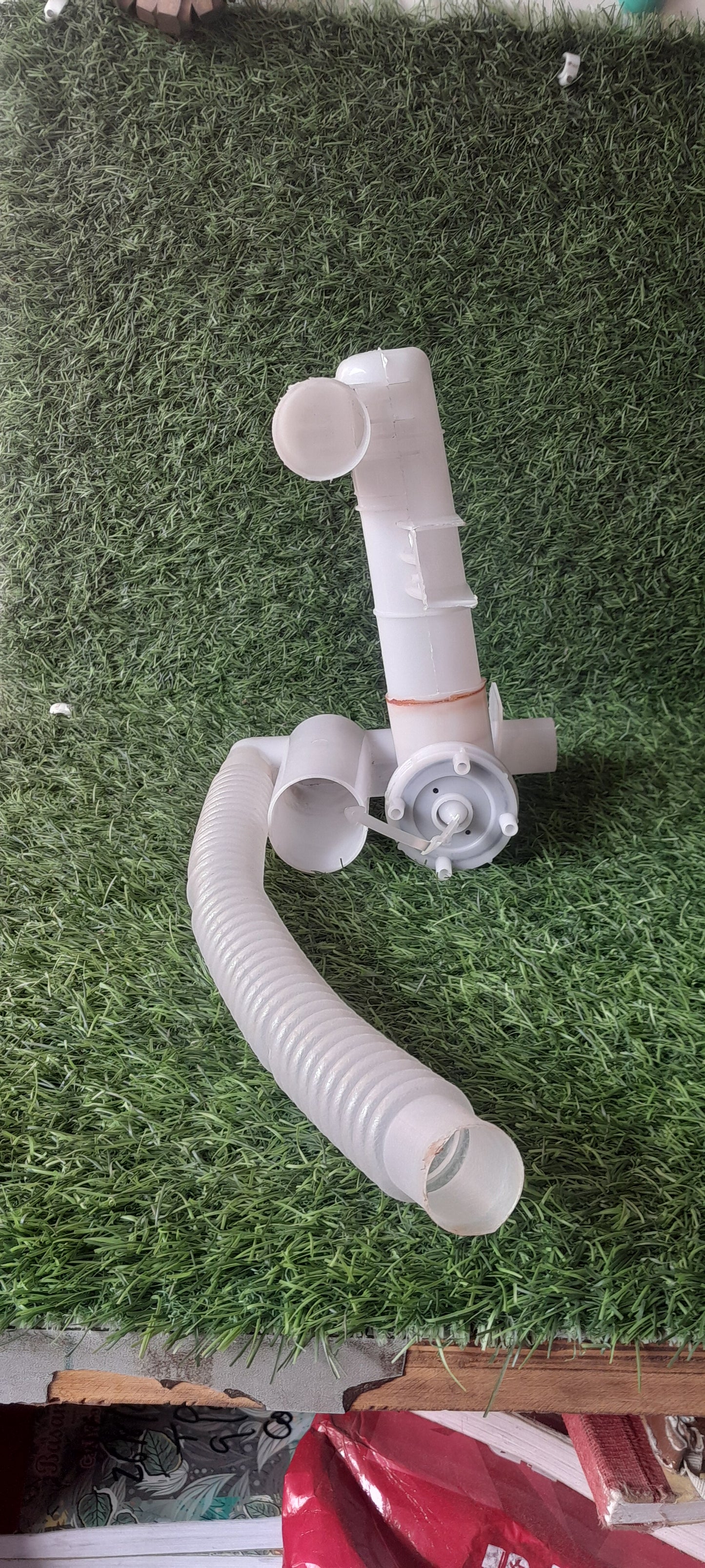 DRAIN ASSEMBLY COMPATIBLE WITH LG 5454 MODEL (SIDE PIPE)